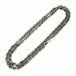 CHROME HEARTS クロムハーツ PAPER CHAIN 24inch ペーパー チェーン 24インチ ネックレス ブレスレット SILVER 925 シルバー SV