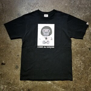 COMME des GARCONS × A BATHING APE 24AW コムデギャルソン大阪限定 BABY MILO TEE アベイシングエイプ ベビーマイロ