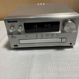 【動作品】 Panasonic/パナソニック CDステレオ システム 2017年製 オーディオ機器 SA-PMX80