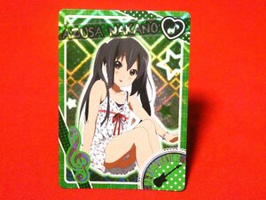 けいおん　K-ON　TradingCard　キラカードトレカ　中野梓　NO.041