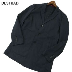 DESTRAD RUPERT デストラッド ルパート 通年★ スプリング チェスター コート ジャケット Sz.M　メンズ ネイビー　A4T04058_4#O