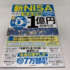 【新NISA完全攻略】月5万円から始める「リアルすぎる」1億円の作り方