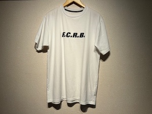 ♪送料無料★F.C.Real Bristol★半袖カットソー★F.C.R.B. AUTHENTIC LOGO TEE★エフシーレアルブリストル★2022AW★FCRB-222075★白★L♪