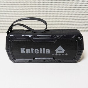 Katelia Me 155041 カテリア ポータブルスピーカー ポータブルBluetoothスピーカー ブルートゥーススピーカー スマートスピーカー 現状品