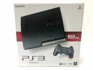〇【2】本体美品 初期化済 PlayStation 3 PS3 CECH-2500A 160GB ブラック 同梱不可 1円スタート