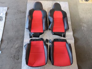 S660(JW5)専用シートカバー　ブラック＆レッド　HONDA S660(JW5)用　中古品