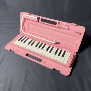 【現状品】 YAMAHA/ヤマハ PIANICA ピアニカ 鍵盤 ハーモニカ 32鍵 ピンク