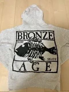 90s bronze age ブロンズエイジ ビンテージ パーカー グレー