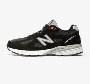 新品 2018年購入 USA製 New Balance M990 MB4 990 V4 黒 28cm