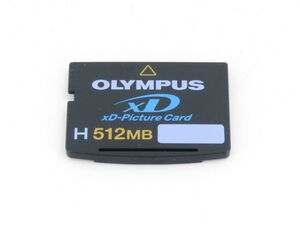 【送料140円】02359【フォーマット済】OLYMPUS H 512MB XD-Picture Card XDピクチャーカード