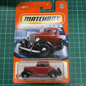 マッチボックス MATCHBOX 1934 CHEVY MASTER COUPE