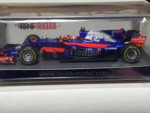 新品 1/43 スパーク SPARK F1デビュー Scuderia Toro Rosso No.10 Malaysian GP 2017 Renault STR12 Pierre Gasly ガスリー　トロロッソ