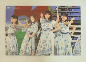 乃木坂46 LIVE Blu-ray封入特典ポストカード 西野七瀬・白石麻衣・齋藤飛鳥・生田絵梨花/夏のFree&Easy