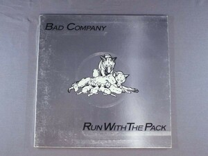 ●英LP BAD COMPANY/RUN WITH THE PACK オリジナル○