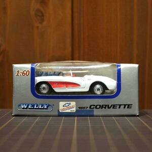 【WELLY】CHEVROLET 1957 CORVETTE (1:60)［0643］