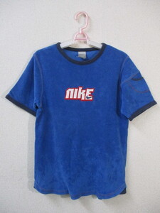 ★最終値下げ★ナイキ　ＮＩＫＥ　Ｔシャツ　Ｌ　１６０　１５０・１６０ＣＭ　ブルー　刺繍・ワッペン　