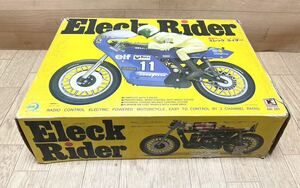 旧京商 電動RCオートバイ 2ch エレックライダー 元箱 KYOSHO Eleck Rider ラジコン バイク 当時物 お宝 コレクター コレクション F11