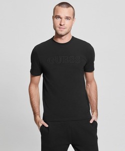 「Guess」 半袖Tシャツ MEDIUM ブラック メンズ