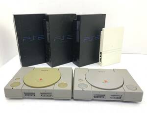 ■【ジャンク品/100】プレステ PS2 ゲーム機 まとめ PCPH-7000 39000 30000 75000 他