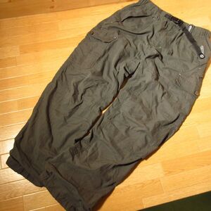 ◎OUTDOOR PRODUCTS アウトドアプロダクツ◆クライミング カーゴパンツ 裏メッシュ 膝立体 通年◆メンズ グレー Lサイズ◆PA1962