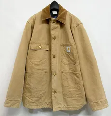 80s Carhartt｜カーハート DUCK CHORE COAT 裏地ブランケット ダック チョアコート カバーオールジャケット ダック地 ベージュ ビンテージ ヴィンテージ