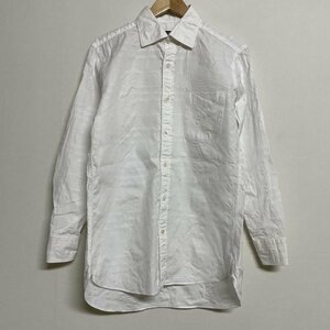 バーバリーロンドン チェック柄 ワイドカラー 長袖 ワイシャツ シャツ、ブラウス シャツ、ブラウス - 白 / ホワイト チェック
