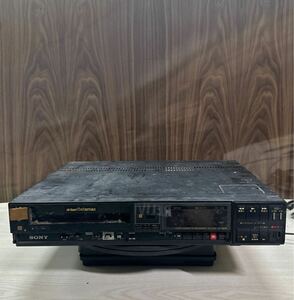 MYM8-205 激安 ビデオデッキ SONY SL-F105 VIDEO CASSETTE RECORDER 通電OK 中古現状品 ※3回再出品で処分