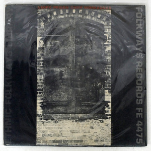 米 PRISONERS AT THE RAMSEY AND RETRIEVE STATE FARMS, TEXAS/NEGRO PRISON CAMP WORKSONGS/FOLKWAYS FE4475 LP