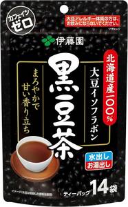 伊藤園 北海道産100%黒豆茶 ティーバッグ 7.5g×14袋