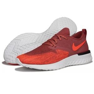 ■ナイキ オデッセイ リアクト 2 フライニット レンガ/ライトレッド/ブラック 新品 26.5cm US8.5 NIKE ODYSSEY REACT 2 FLYKNIT ランニング