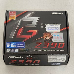 ASRock Z390 Phantom Gaming-ITX/ac IOパネル付属 LGA1151 Mini-ITXマザーボード 第8・9世代CPU対応 最新Bios 動作確認済 PCパーツ