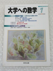 数学/大学への数学/2004年7月号/大学入試問題 座標平面 不等式 微分法 応用/東京出版/平成16年