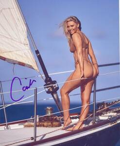 Camille Kostek★直筆サイン写真★証明書COA◆0563