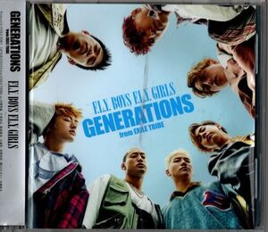 帯付CD★GENERATIONS from EXILE TRIBE／F.L.Y. BOYS F.L.Y. GIRLS