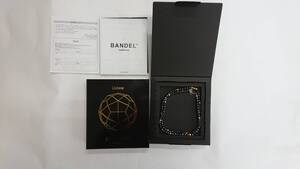 ★未使用★BANDEL（バンデル）★Healthcare★Galaxy（ギャラクシー）ブラック×ゴールド★L寸60㎝★管理医療機器認証★永久磁石磁気治療器