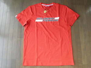 F1 スクーデリア フェラーリ SCUDERIA FERRARI 赤 Tシャツ 男性M 新品 即決 最後の1枚！