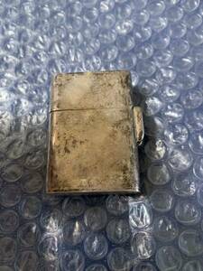 1円から　ZIPPO 925刻印有り　シルバー　喫煙具 オイルライター 総重量　128g ケース 102g 現状品