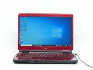 中古/15.6型/ノートPC/Windows10/SSD128GB/4GB/i5-M430/NEC　LL750/W /BD-RE/新品無線マウス/HDMI/USB3.0/テンキー/Office搭載