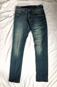 ★送料無料★G-STAR RAW ジースターロウ 3301 SUPER SLIM W28 LENGTH32 471220038 超スリム メンズ 古着 USED★