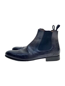 BERLUTI◆スクリット・カリグラフィ_CURSIVE GALLETサイドゴアブーツ/UK7.5/BLK/レザー/0198