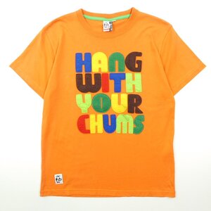 CHUMS チャムス 半袖Tシャツ フェルトワッペン Tシャツ size S #30133 送料360円 トップス