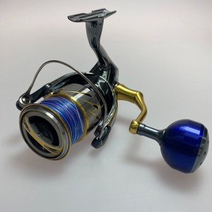 §§ SHIMANO シマノ スピニングリール キズ有 ハンドルノブ夢屋カスタム 14ステラ4000 03250 傷や汚れあり