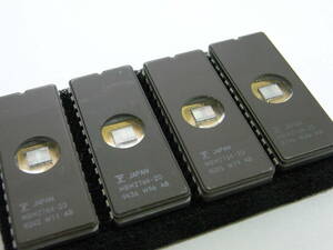 ★ FUJITSU. EPROM . MBM2764.８個セット 未使用品（消去確認済み) A-433★