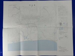 25000分の1地形図【別当賀】国土地理院発行・昭和62年修正測量・平成元年発行　〈北海道根室市・根室本線・別当賀駅〉