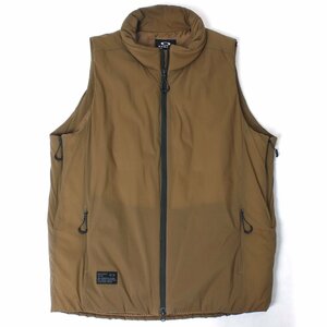 OAKLEY FGL PUFFER INS VEST 3.7 定価16,500円 sizeXL Cinnamon FOA405810 オークリー ベスト