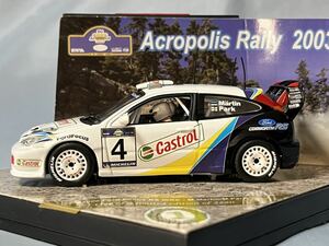ビテス製　　フォード　フォーカス　RS WRC 2003年　アクロポリス　　1/43