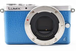 【ジャンク】パナソニック Panasonic LUMIX GM1S DMC-GM1S ブルー ボディ #3425A937