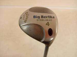 ★即決！★Callaway/キャロウェイ★メンズ右打ち用フェアウェイウッド/4番ウッド/4W★Big Bertha STEELHEAD★SUPER JV 200★R★16.8°★