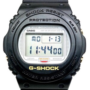 G-SHOCK ジーショック 【IT79LLI5HHFC】 DW-5700BE-1 BEAMS Gショック20周年記念 ビームス別注モデル ブラック WネームEL 2003年12月発売