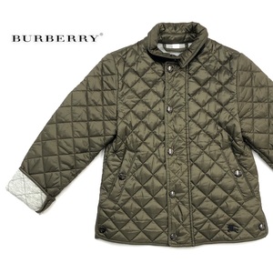 【ITTEVE1O7ZF0】美品 BURBERRY バーバリー キッズ 6Y(120㎝) キルティング ジャケット バーバリージャパン